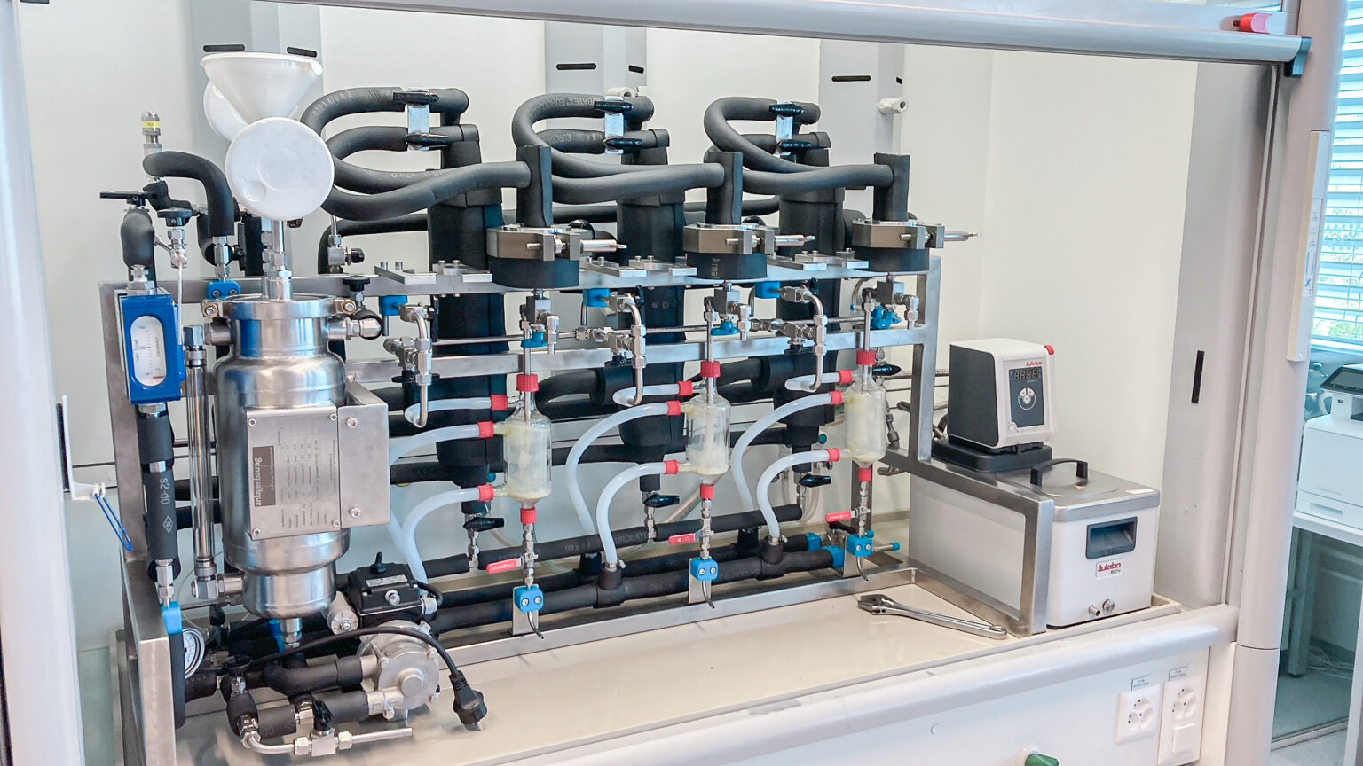 Anlage in Testzentrum